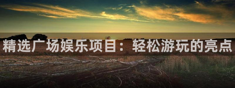 极悦娱乐平台最新版本下载：精选广场娱乐项目：轻松游玩的亮点